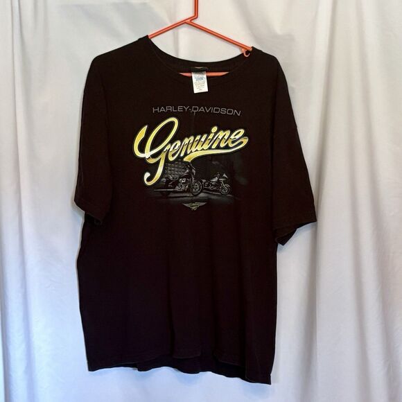 Harley Davidson Men’s Black T-Shirt Beach Shack Panama City Florida Size 2XL - Picture 1 of 9